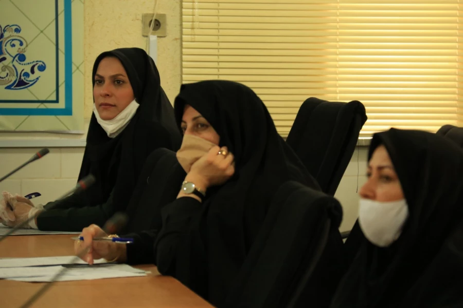 ششمین جلسه شورای آموزشی دانشگاه فرهنگیان یزد ویژه دوران کرونا 4