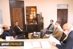 دیدار مدیران دانشگاه فرهنگیان استان یزد با مدیر کل آموزش و پرورش استان  3