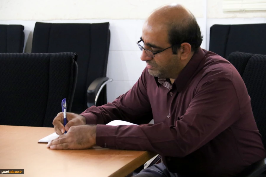 نهمین جلسه شورای آموزشی دانشگاه فرهنگیان یزد ویژه دوران کرونا 3