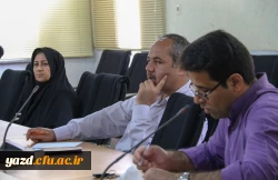 سومین جلسه شورای آموزشی و پژوهشی دانشگاه فرهنگیان استان یزد 4