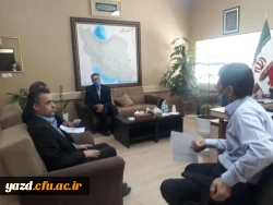 دیدار سرپرست دانشگاه فرهنگیان یزد با رئیس سازمان مدیریت و برنامه ریزی استان 3