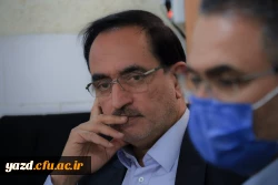 دهمین جلسه شورای آموزشی دانشگاه فرهنگیان یزد ویژه دوران کرونا 3