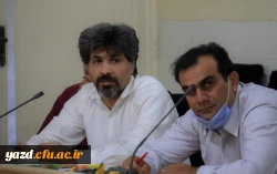 دهمین جلسه شورای آموزشی دانشگاه فرهنگیان یزد ویژه دوران کرونا 4