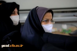 دهمین جلسه شورای آموزشی دانشگاه فرهنگیان یزد ویژه دوران کرونا 6