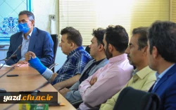 نشست مسئولین استانی دانشگاه فرهنگیان یزد با کارکنان پردیس شهیدان پاک نژاد 18