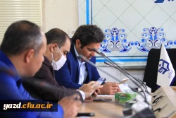 یازدهمین جلسه شورای آموزشی دانشگاه فرهنگیان یزد ویژه دوران کرونا 3