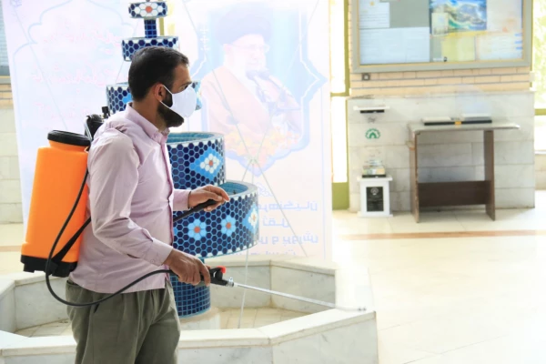 ضد عفونی مستمر پردیس های دانشگاه فرهنگیان استان یزد 4