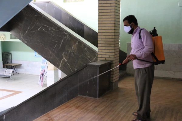 ضد عفونی مستمر پردیس های دانشگاه فرهنگیان استان یزد 5