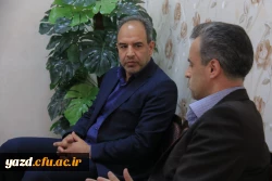دیدار مسئولین دانشگاه فرهنگیان یزد با معاون هماهنگی امور عمرانی استاندر 3