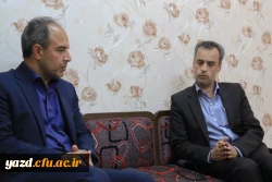 دیدار مسئولین دانشگاه فرهنگیان یزد با معاون هماهنگی امور عمرانی استاندر 4