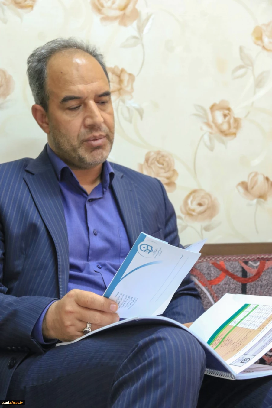 دیدار مسئولین دانشگاه فرهنگیان یزد با معاون هماهنگی امور عمرانی استاندر 6