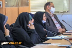 مراسم تودیع و معارفه مسئول بسیج دانشجویی پردیس حضرت فاطمه الزهرا (س) یزد 4