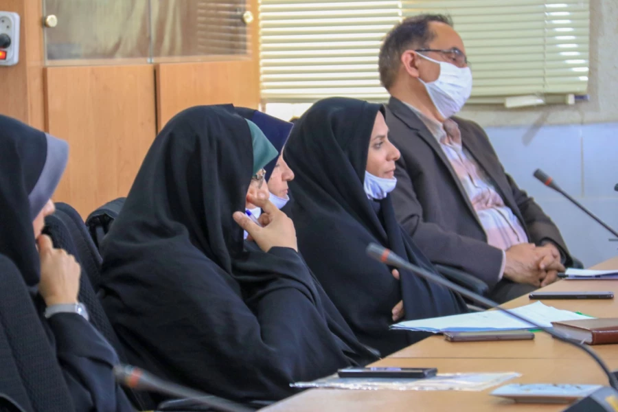 مراسم تودیع و معارفه مسئول بسیج دانشجویی پردیس حضرت فاطمه الزهرا (س) یزد 4