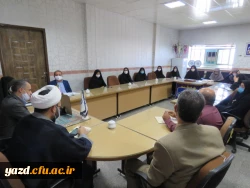 جلسه همکاران پردیس فاطمه الزهرا (س) با سرپرست امور پردیس های استان برگزار شد 3