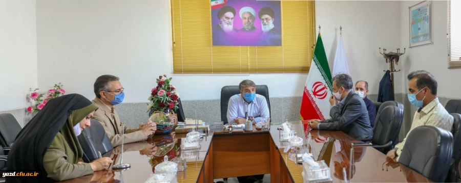 انعقاد تفاهم همکاری بین دانشگاه فرهنگیان یزد با اداره کل ورزش و جوانان استان 4