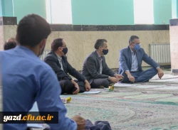 نشست مسئولان دانشگاه فرهنگیان یزد با نگهبانان پردیس های استان 4