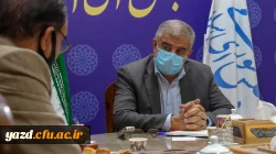 دیدار مسئولان دانشگاه فرهنگیان یزد با دکتر جوکار رئیس کمیسیون شوراهای مجلس شورای اسلامی 4