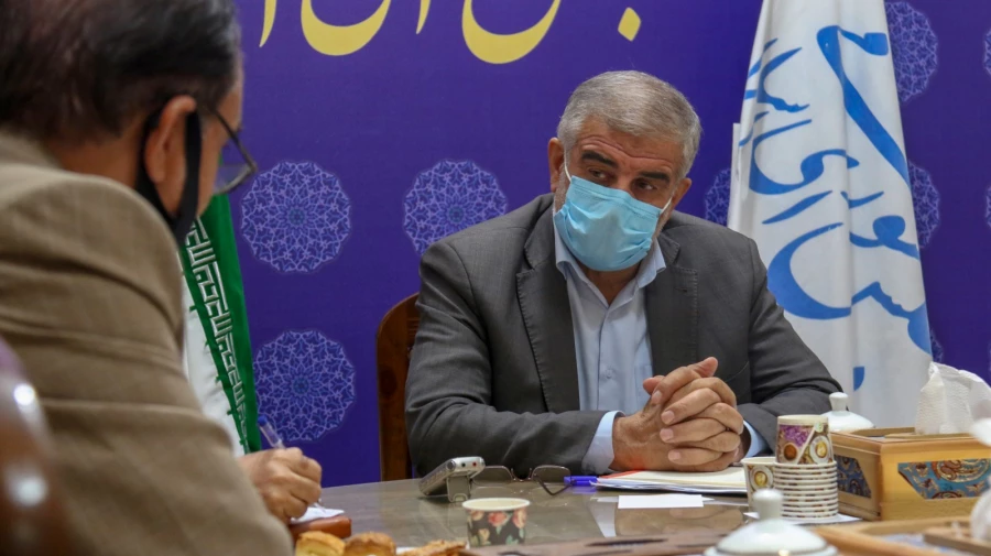 دیدار مسئولان دانشگاه فرهنگیان یزد با دکتر جوکار رئیس کمیسیون شوراهای مجلس شورای اسلامی 4