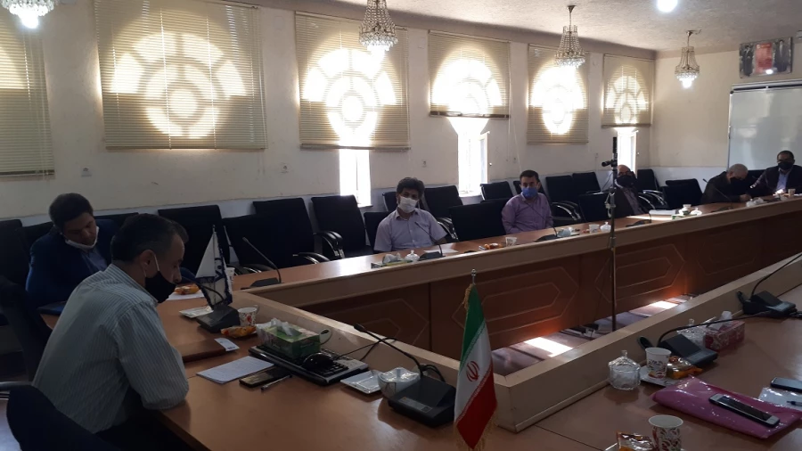 اولین جلسه شورای آموزشی استان یزد ویژه دوران کرونا در نیمسال اول سال تحصیلی 1400-1399 6