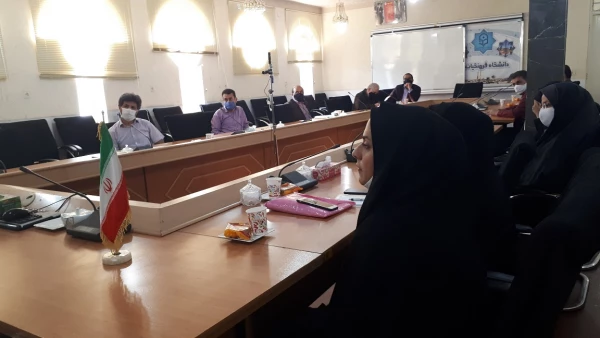 اولین جلسه شورای آموزشی استان یزد ویژه دوران کرونا در نیمسال اول سال تحصیلی 1400-1399 7