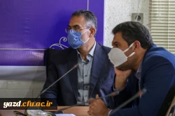 برگزاری جلسه شورای آموزشی دانشگاه فرهنگیان استان یزد ویژه دوران کرونا 3