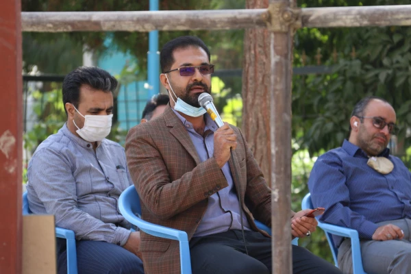 برگزاری مراسم عزاداری به مناسبت فرا رسیدن اربعین حسینی در جوار مزار شهید گمنام دانشگاه فرهنگیان یزد 5