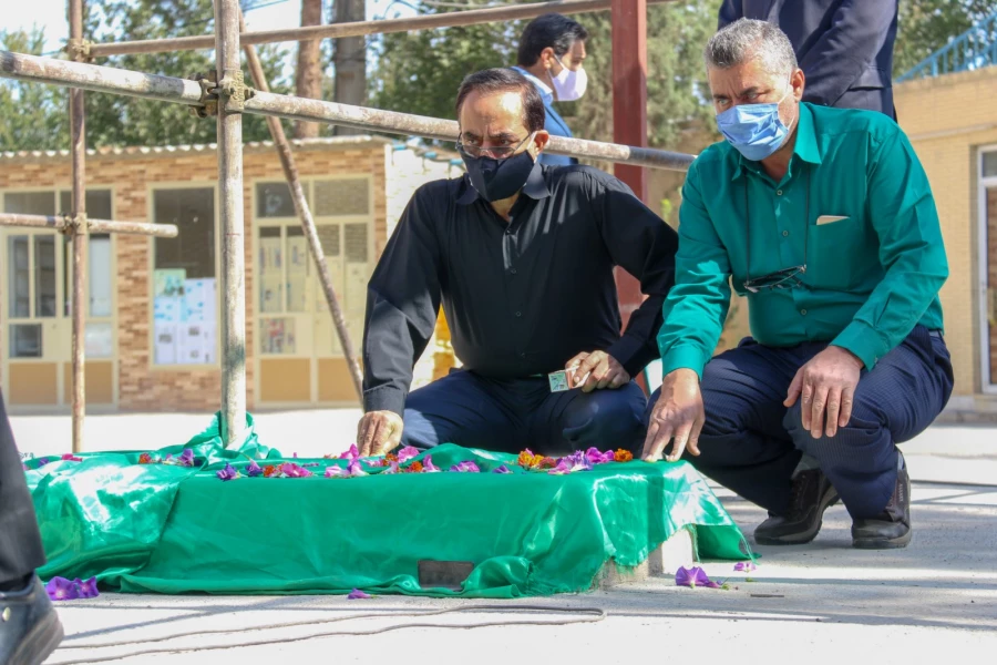 برگزاری مراسم عزاداری به مناسبت فرا رسیدن اربعین حسینی در جوار مزار شهید گمنام دانشگاه فرهنگیان یزد 10