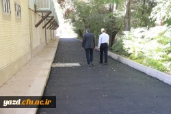 عملیات آسفالت پردیس های دانشگاه فرهنگیان یزد 4