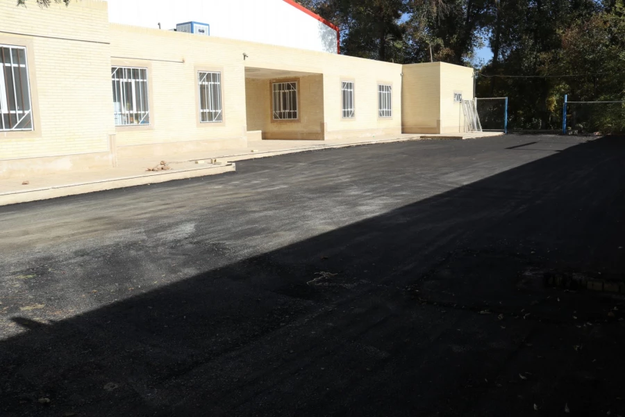 عملیات آسفالت پردیس های دانشگاه فرهنگیان یزد 5