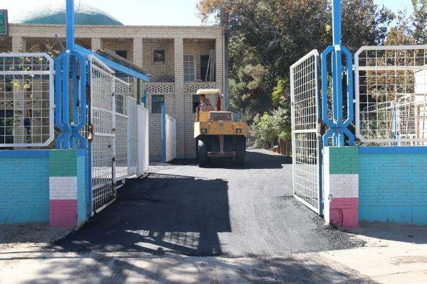 عملیات آسفالت پردیس های دانشگاه فرهنگیان یزد 7