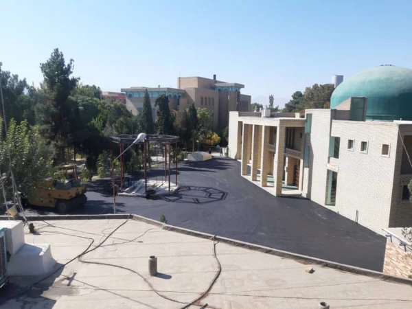 عملیات آسفالت پردیس های دانشگاه فرهنگیان یزد 9