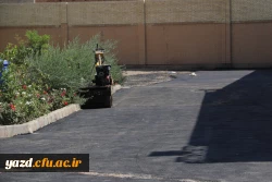 عملیات آسفالت پردیس های دانشگاه فرهنگیان یزد 10
