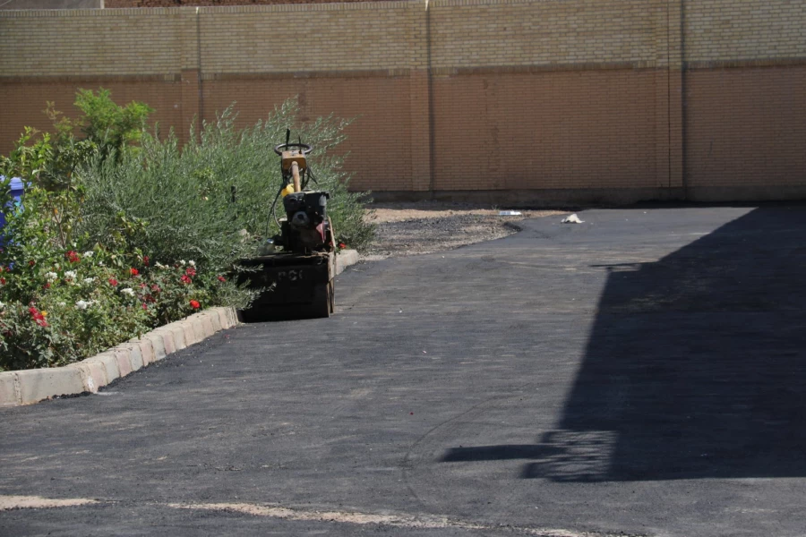 عملیات آسفالت پردیس های دانشگاه فرهنگیان یزد 10