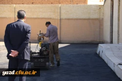 عملیات آسفالت پردیس های دانشگاه فرهنگیان یزد 13
