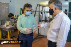 اجرای طرح غربالگری سلامت کارکنان دانشگاه فرهنگیان یزد 6