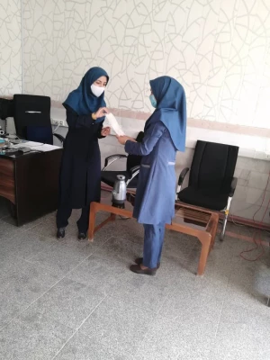 گزارش تصویری اقدامات پیشگیرانه حوزه معاونت دانشجویی پردیس فاطمه الزهرا (س) در مقابله با ویروس کرونا 4