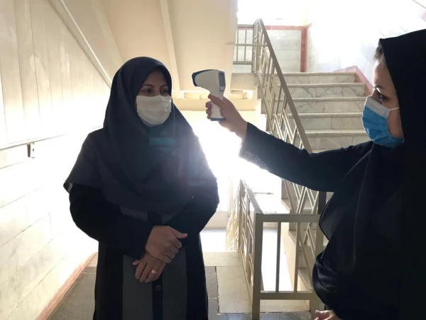 گزارش تصویری اقدامات پیشگیرانه حوزه معاونت دانشجویی پردیس فاطمه الزهرا (س) در مقابله با ویروس کرونا 6