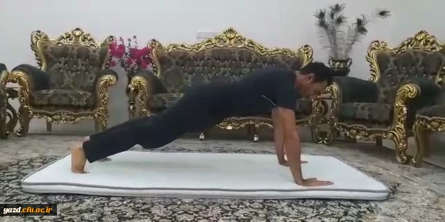 گزارش برگزاری مسابقات مجازی آمادگی جسمانی به مناسبت هفته تربیت بدنی 5