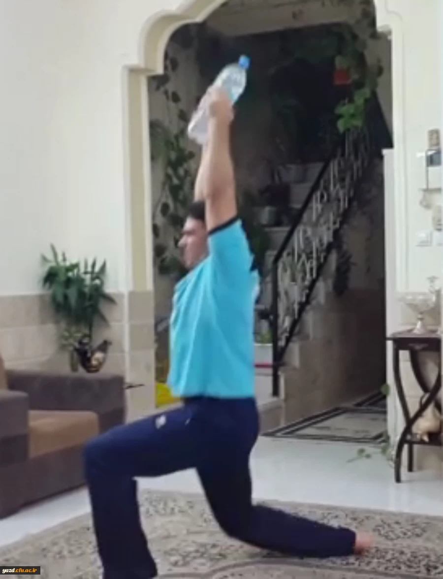 گزارش برگزاری مسابقات مجازی آمادگی جسمانی به مناسبت هفته تربیت بدنی 3