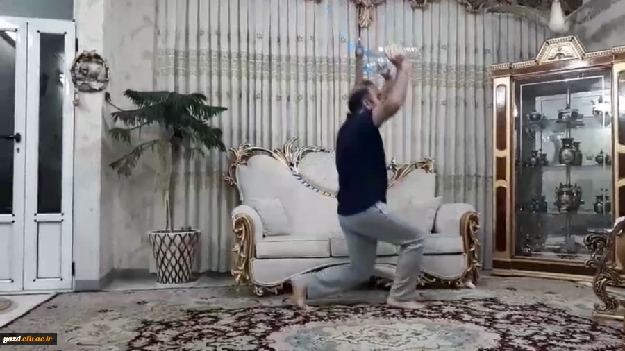 گزارش برگزاری مسابقات مجازی آمادگی جسمانی به مناسبت هفته تربیت بدنی 4