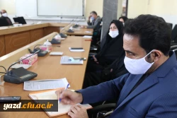 شصت و یکمین جلسه شورای فرهنگی و اجتماعی دانشگاه فرهنگیان یزد 6