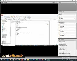 کارگاه آموزش با نحوه طراحی سوال و برگزاری آزمون های الکترونیکی در دانشگاه فرهنگیان یزد ویژه 