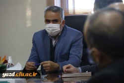 دیدار هیات رئیسه دانشگاه فرهنگیان یزد با مدیر کل جدید آموزش و پرورش استان 7