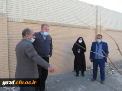 آغاز پروژه خیری ساخت سرای دانشجویی پردیس حضرت فاطمه الزهرا(س) دانشگاه فرهنگیان یزد 2