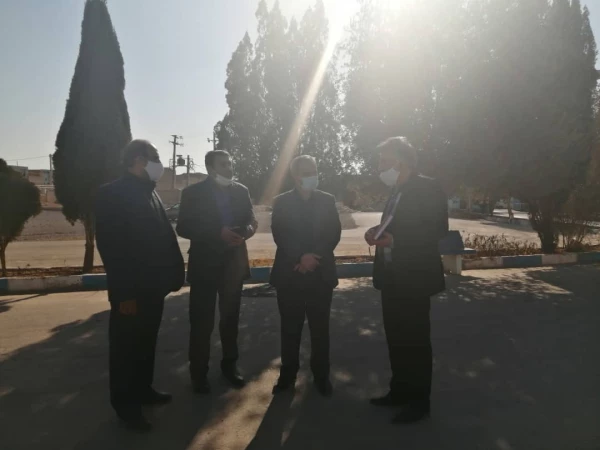 بازدید کارمندان سازمان مرکزی دانشگاه فرهنگیان از پروژه های عمرانی پردیس 2