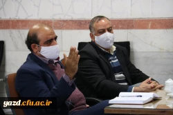 نشست مسئولان دانشگاه فرهنگیان یزد با کارکنان پردیس حضرت فاطمه الزهرا (س)
 9