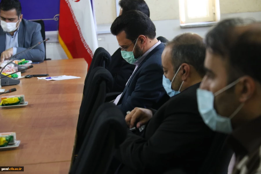 پنجمین نشست شورای مدیریت، نظارت و ارزیابی و توسعه منابع دانشگاه فرهنگیان یزد 6