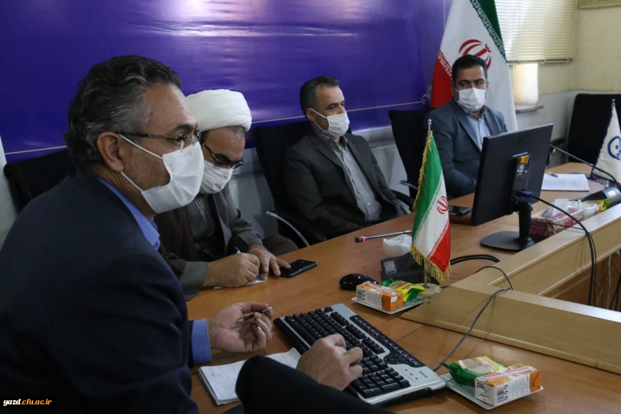 پنجمین نشست شورای مدیریت، نظارت و ارزیابی و توسعه منابع دانشگاه فرهنگیان یزد 8