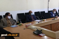 پنجمین نشست شورای مدیریت، نظارت و ارزیابی و توسعه منابع دانشگاه فرهنگیان یزد 5