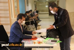 بازدید جناب آقای قدیم خانی نماینده وزارت آموزش و پرورش از فرآیند مصاحبه پذیرفته شدگان آزمون استخدامی سال 1399 3